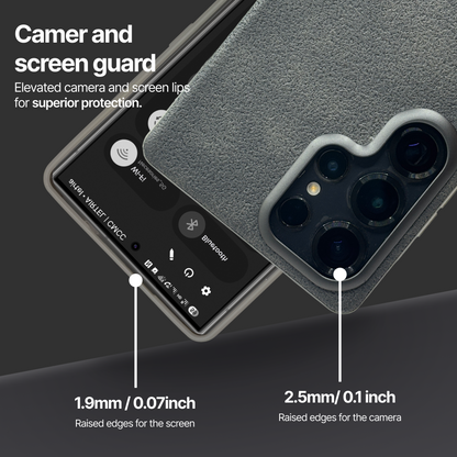PU Leather Mobile Cover for Samsung S25 Ultra | Slim, Shockproof & Stylish