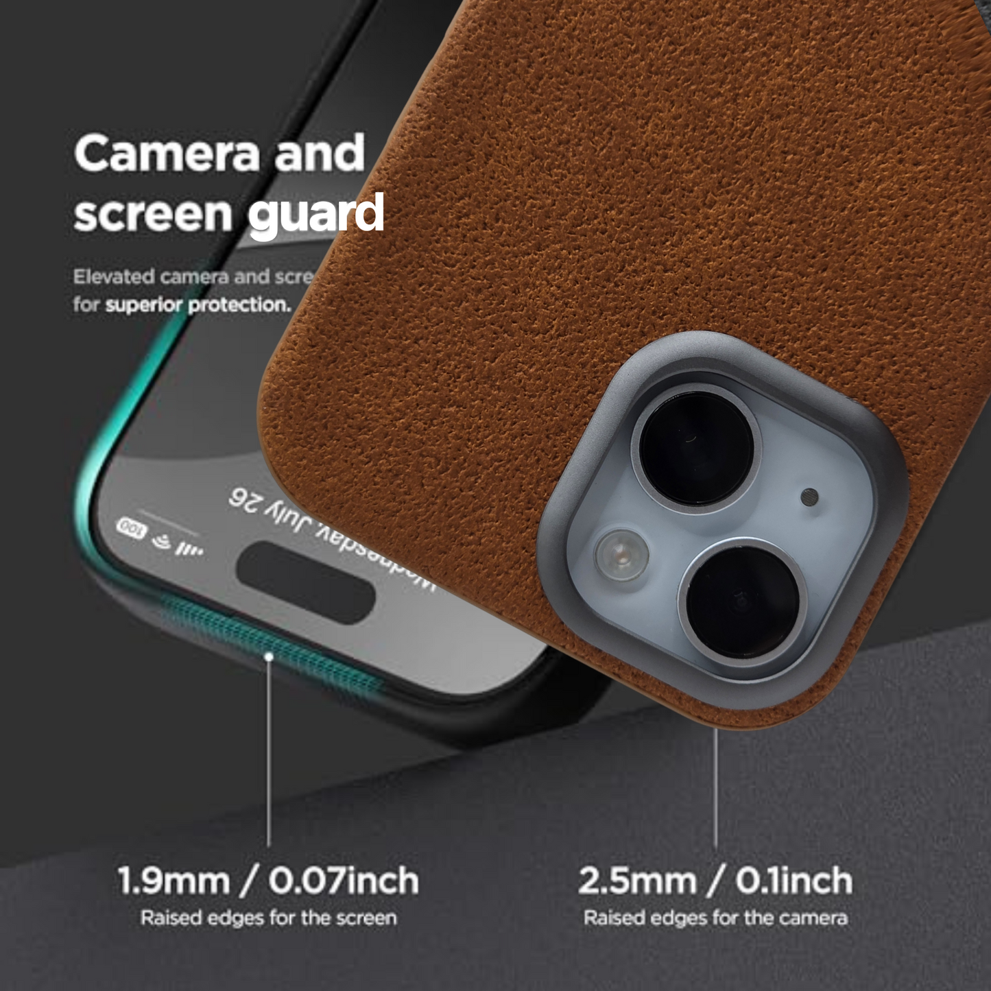 PU Leather i-Phone  Cover | Premium Synthetic Shockproof Case