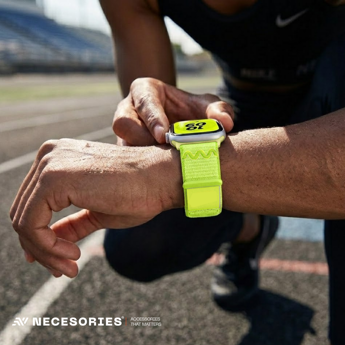 Apple Watch Velcro Sport Nylon Strap
