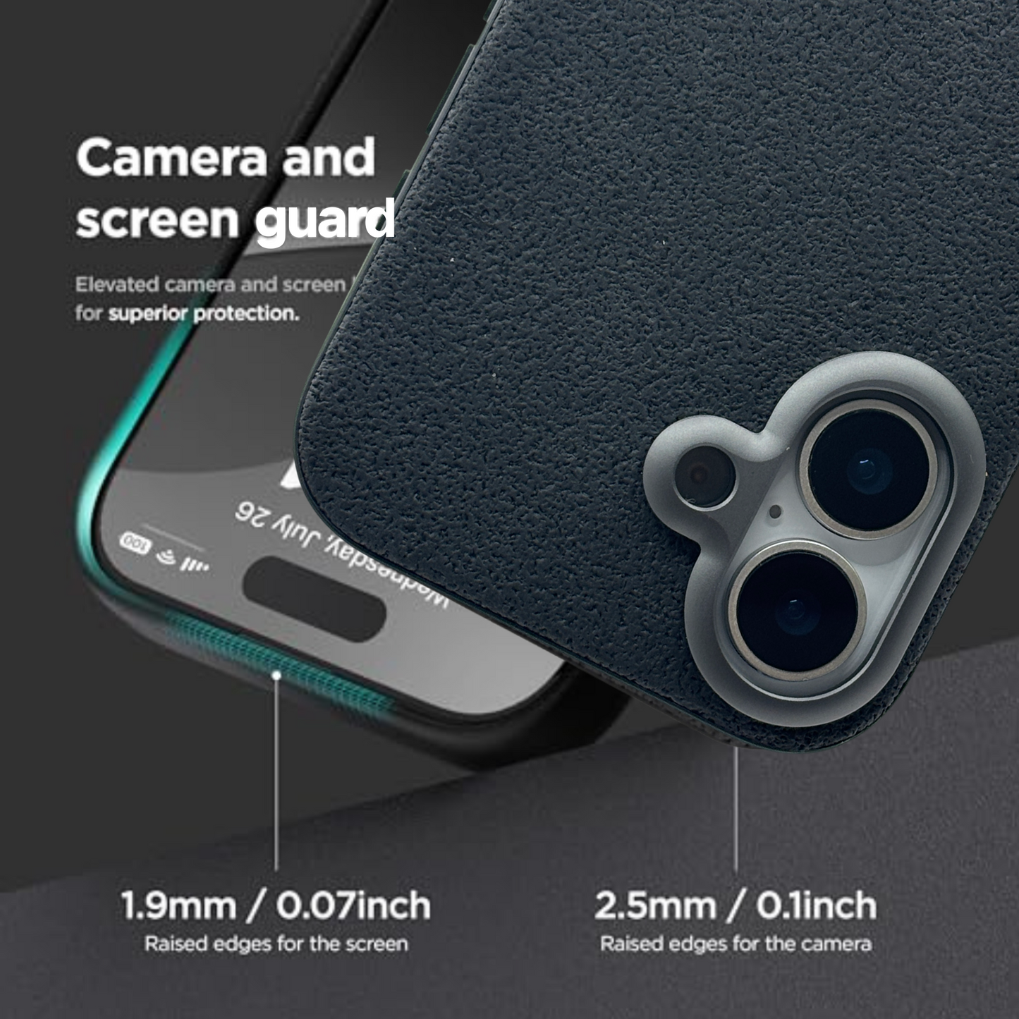 PU Leather i-Phone  Cover | Premium Synthetic Shockproof Case