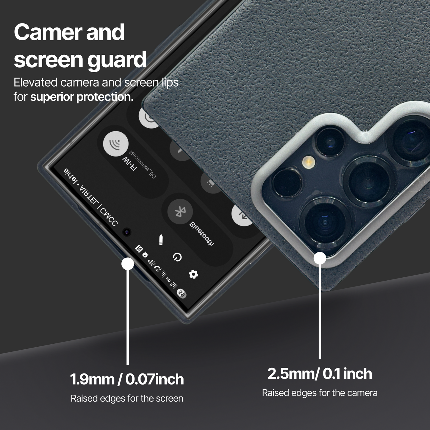 PU Leather Mobile Cover for Samsung S24 Ultra | Slim, Shockproof & Stylish