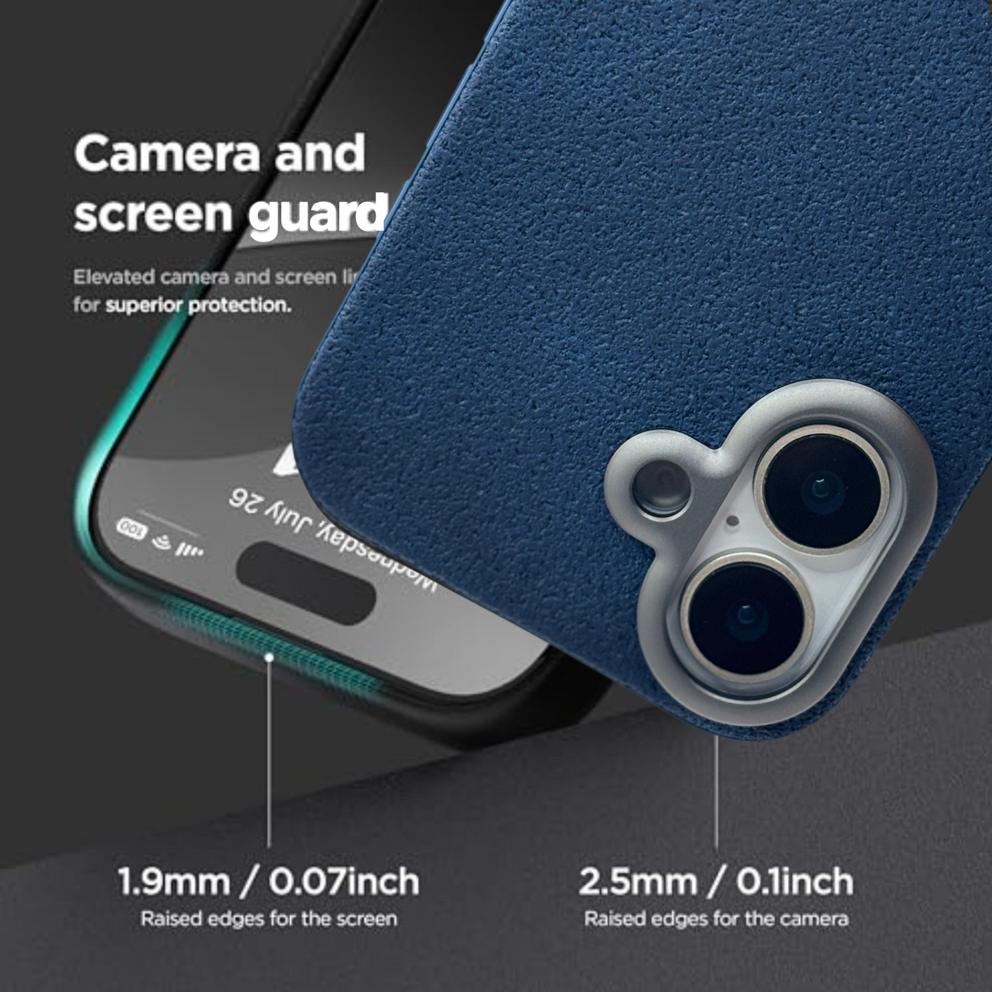 PU Leather i-Phone  Cover | Premium Synthetic Shockproof Case