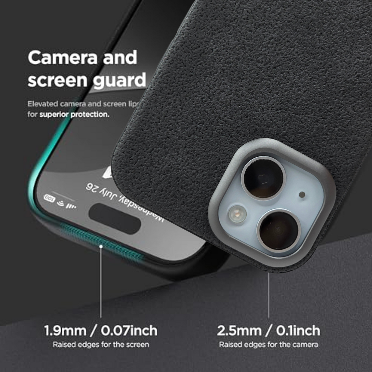 PU Leather i-Phone  Cover | Premium Synthetic Shockproof Case