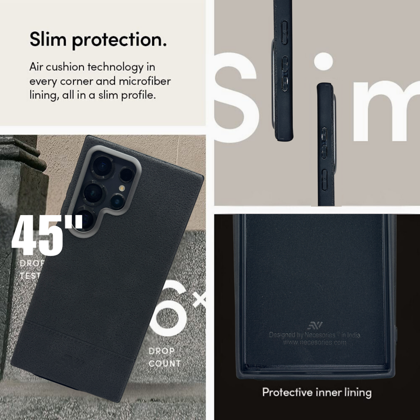 PU Leather Mobile Cover for Samsung S24 Ultra | Slim, Shockproof & Stylish