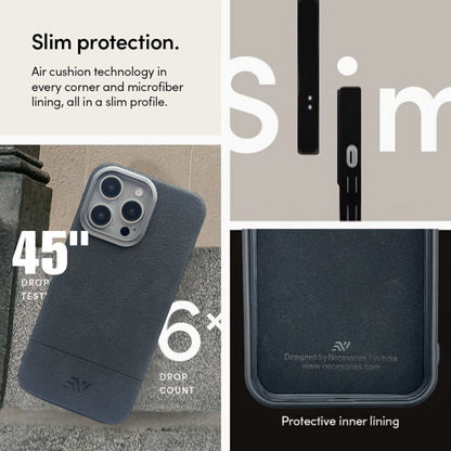PU Leather i-Phone  Cover | Premium Synthetic Shockproof Case