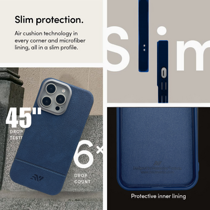 PU Leather i-Phone  Cover | Premium Synthetic Shockproof Case