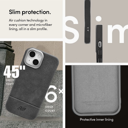 PU Leather i-Phone  Cover | Premium Synthetic Shockproof Case