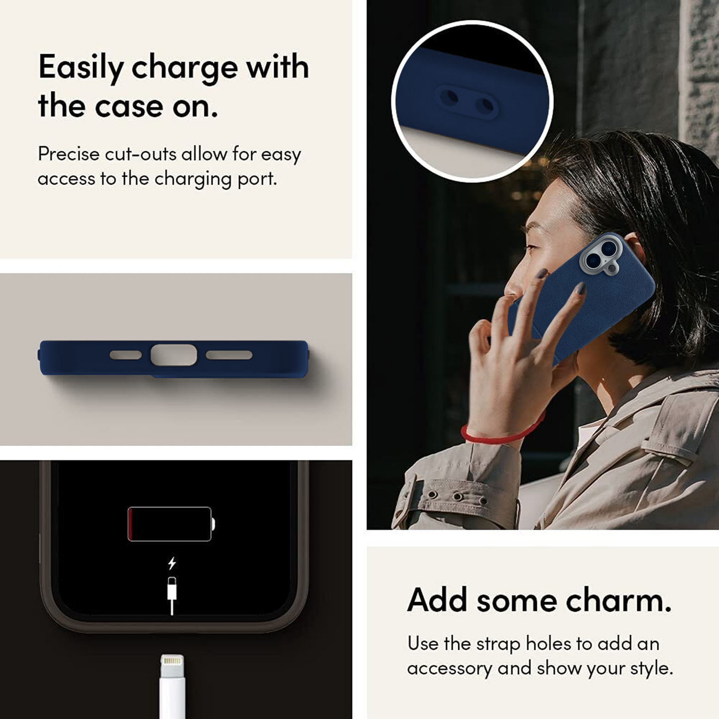 PU Leather i-Phone  Cover | Premium Synthetic Shockproof Case