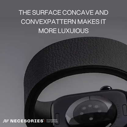Necesories Magnetic Silicone Snap on Iwatch Strap