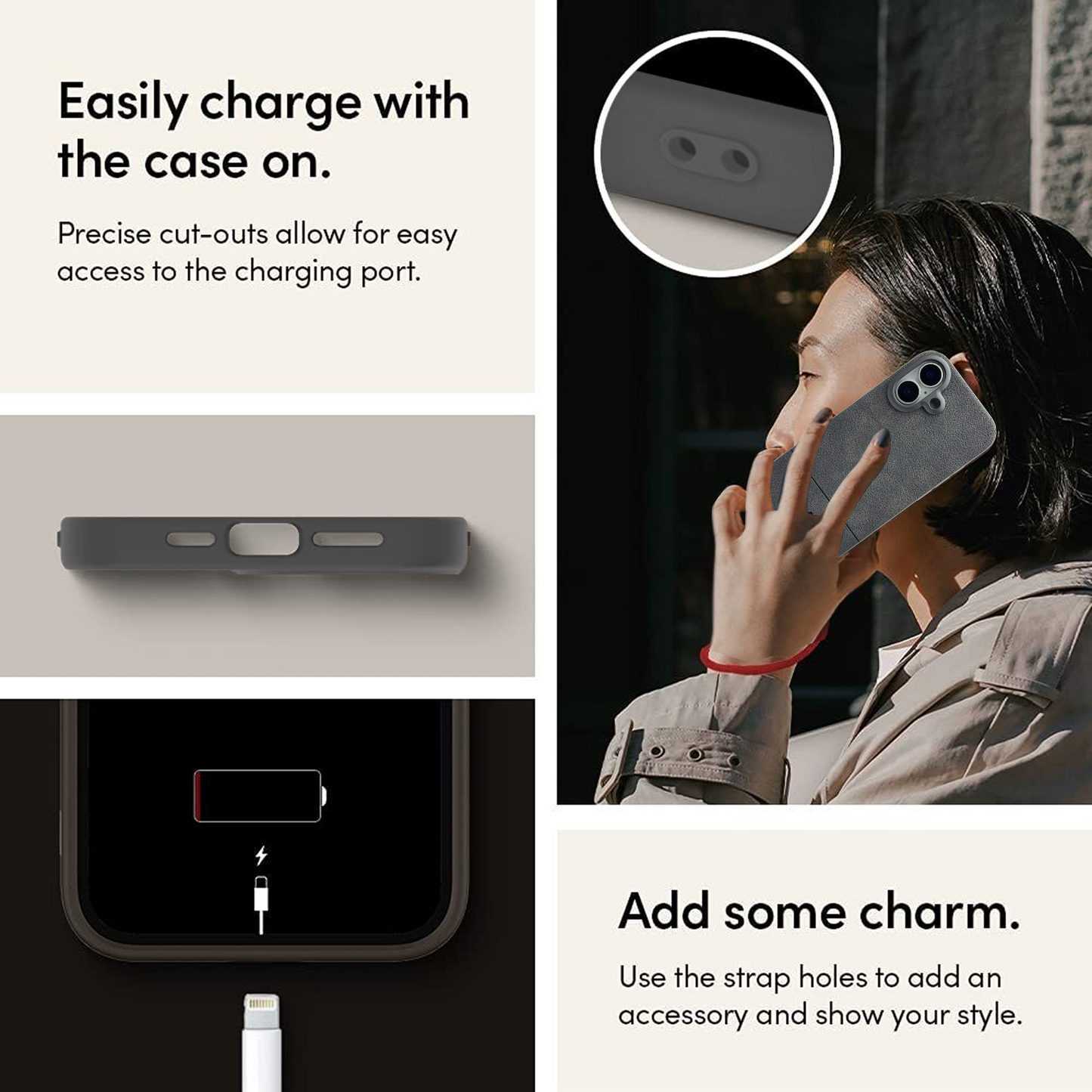 PU Leather i-Phone  Cover | Premium Synthetic Shockproof Case