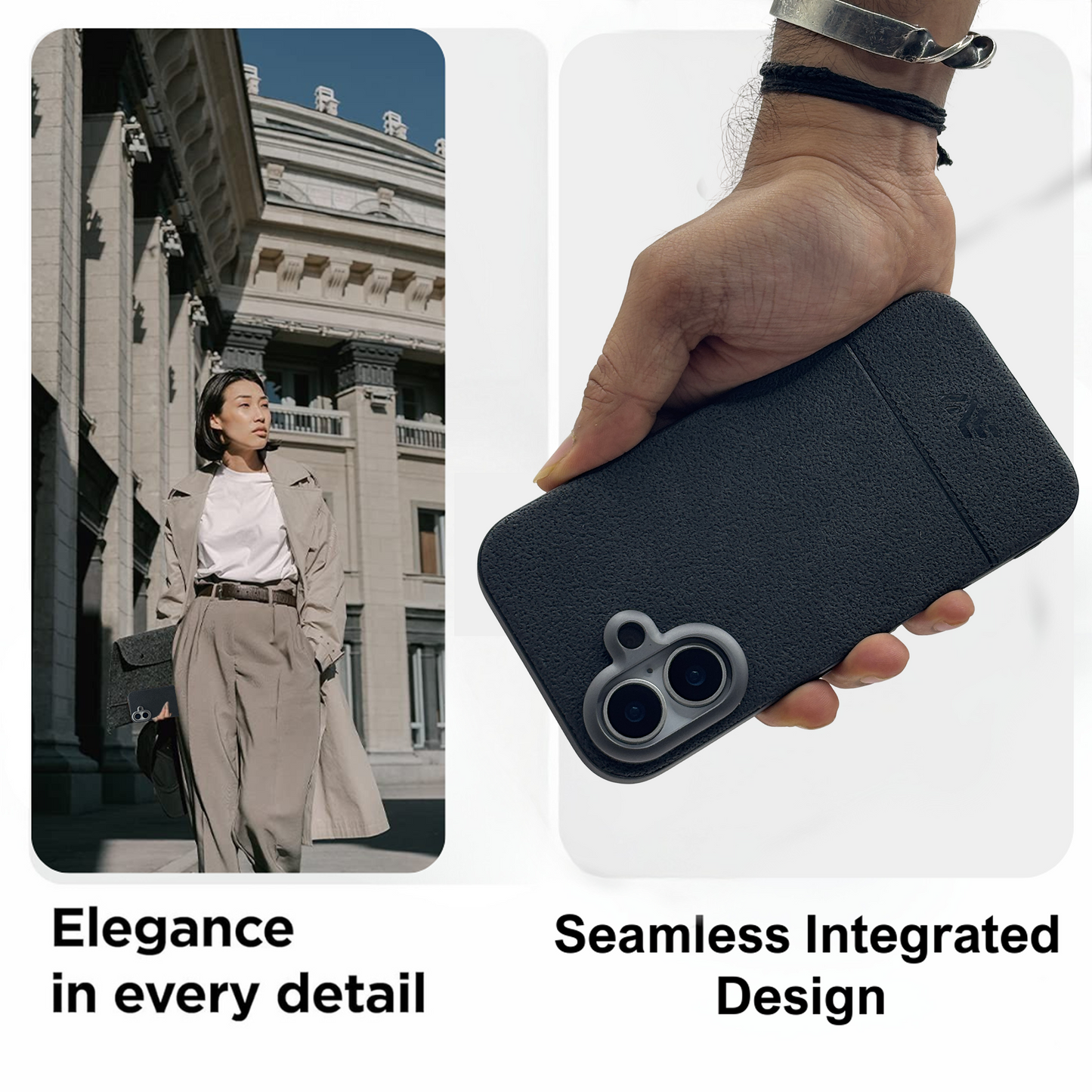 PU Leather i-Phone  Cover | Premium Synthetic Shockproof Case