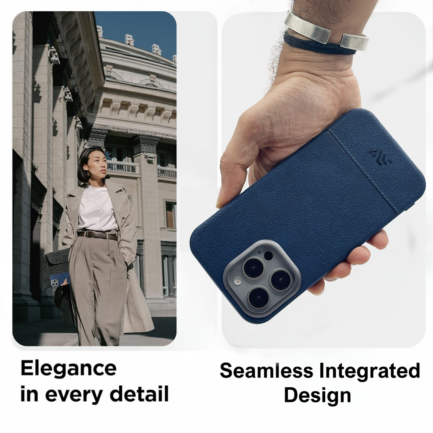 PU Leather i-Phone  Cover | Premium Synthetic Shockproof Case