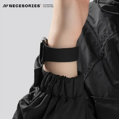 Necesories Magnetic Silicone Snap on Iwatch Strap