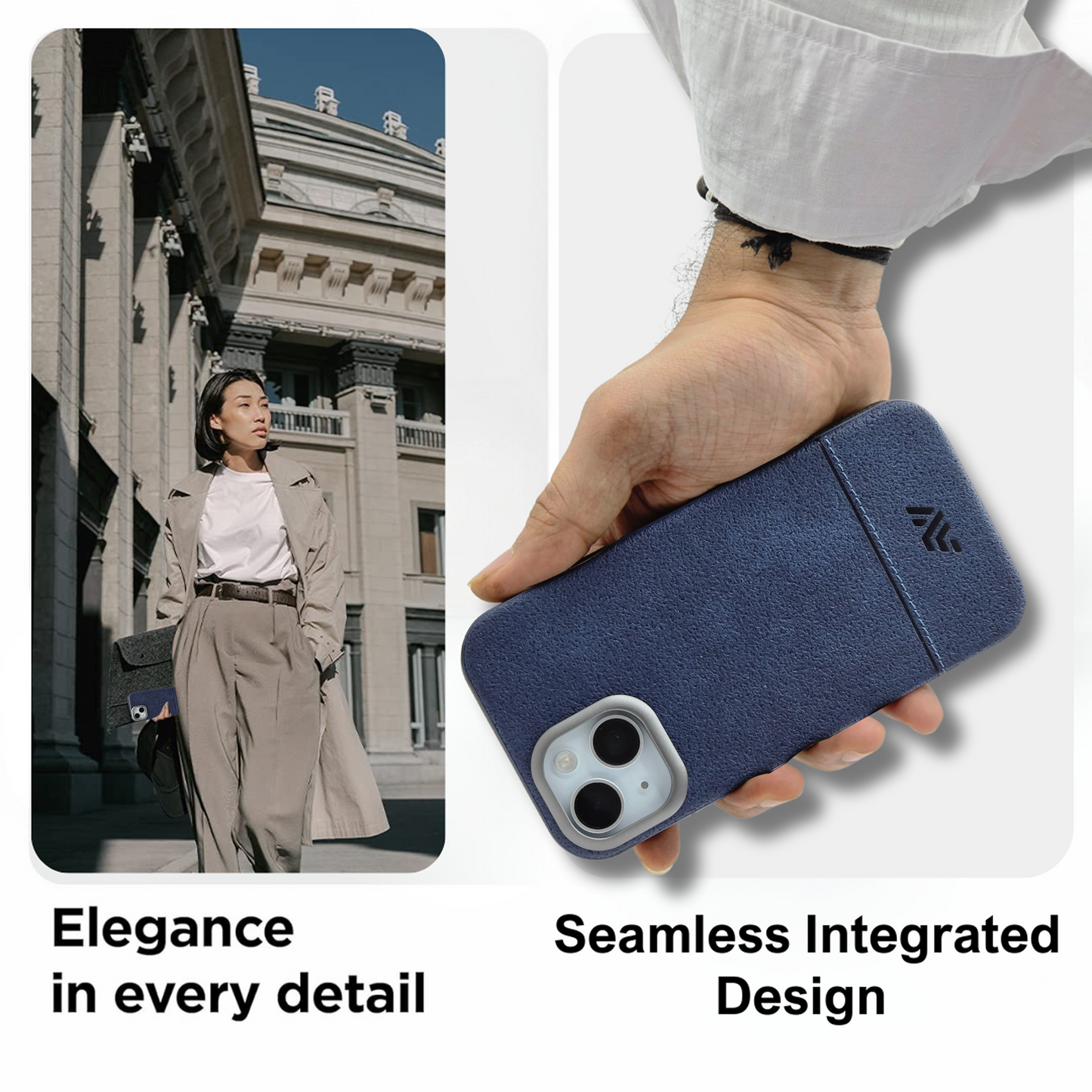 PU Leather i-Phone  Cover | Premium Synthetic Shockproof Case