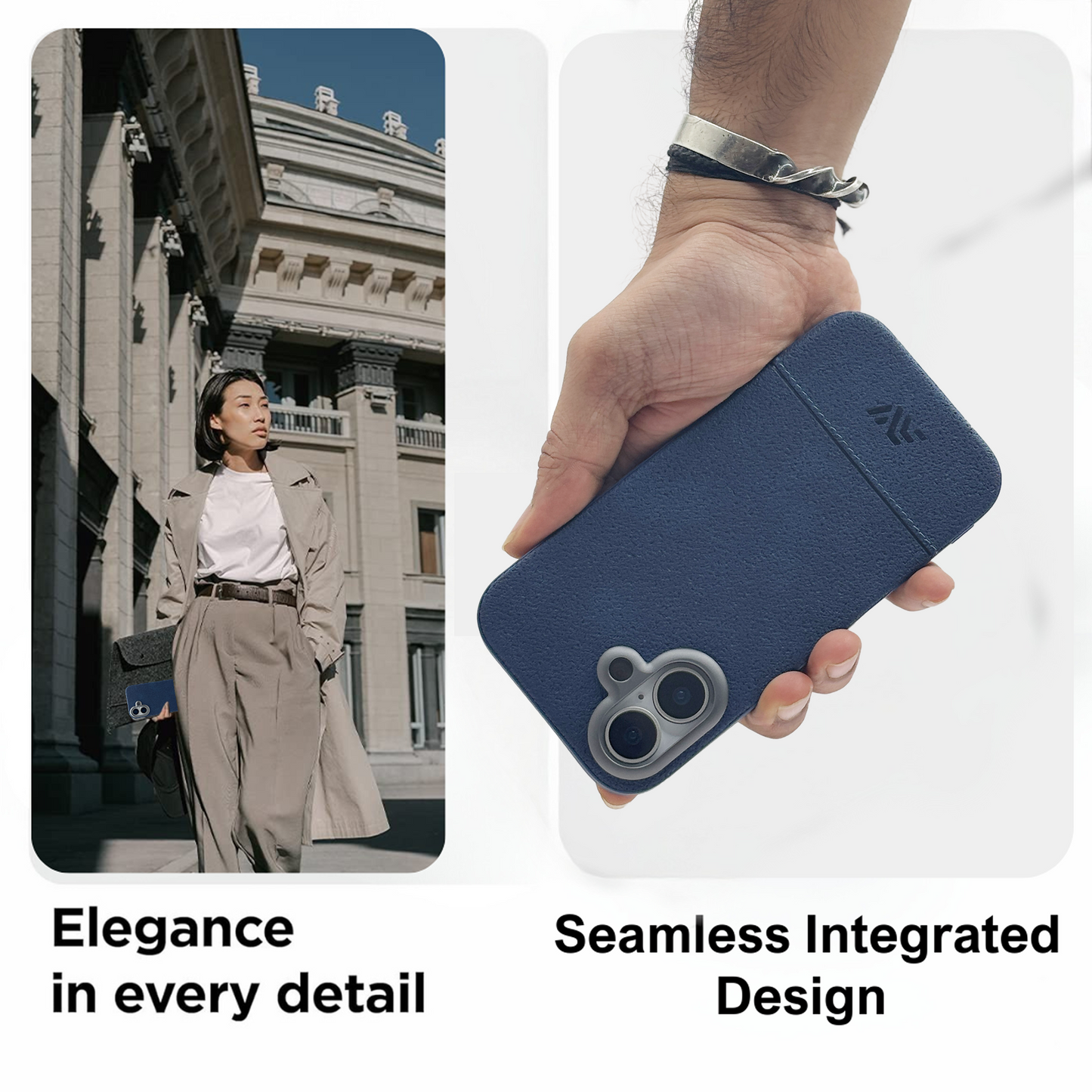 PU Leather i-Phone  Cover | Premium Synthetic Shockproof Case