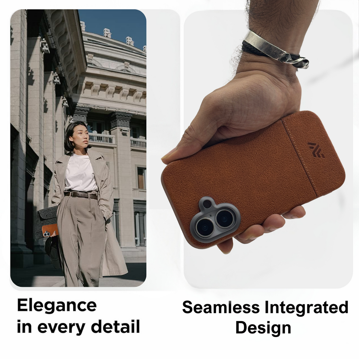 Necesories PU Leather Case for iPhone