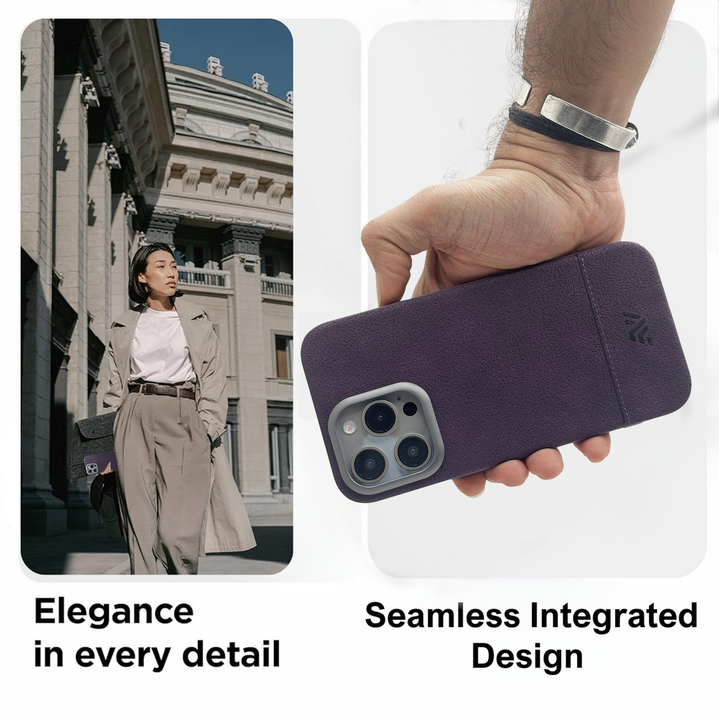 PU Leather i-Phone  Cover | Premium Synthetic Shockproof Case
