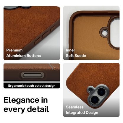 PU Leather i-Phone  Cover | Premium Synthetic Shockproof Case
