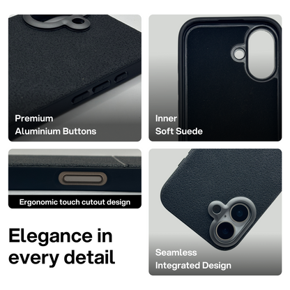 PU Leather i-Phone  Cover | Premium Synthetic Shockproof Case