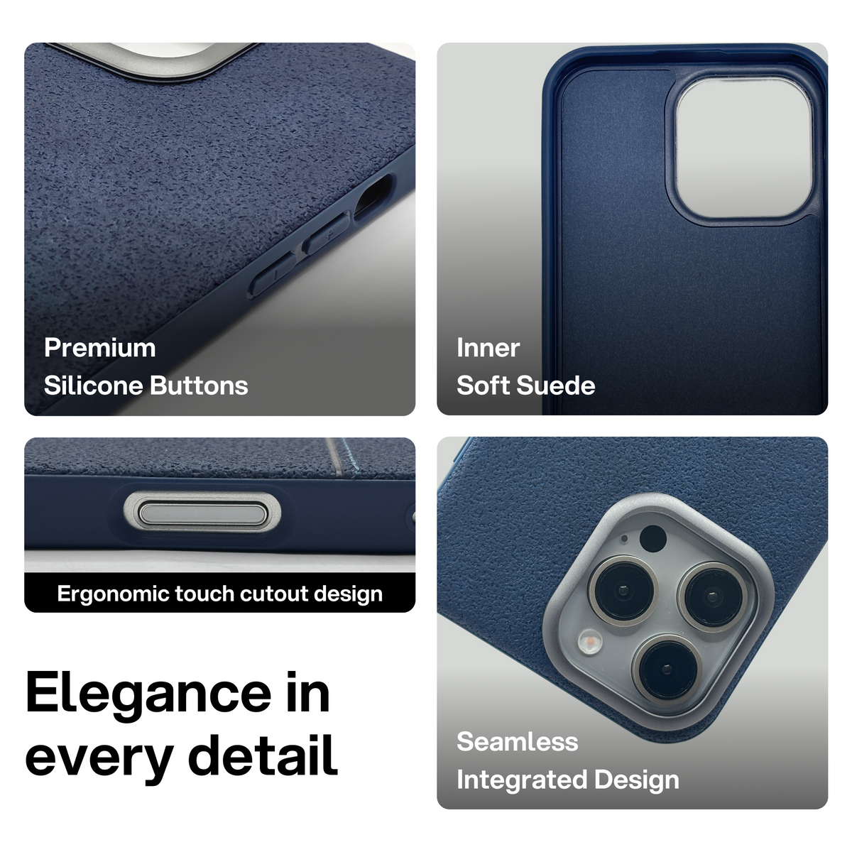 Necesories PU Leather Case for iPhone