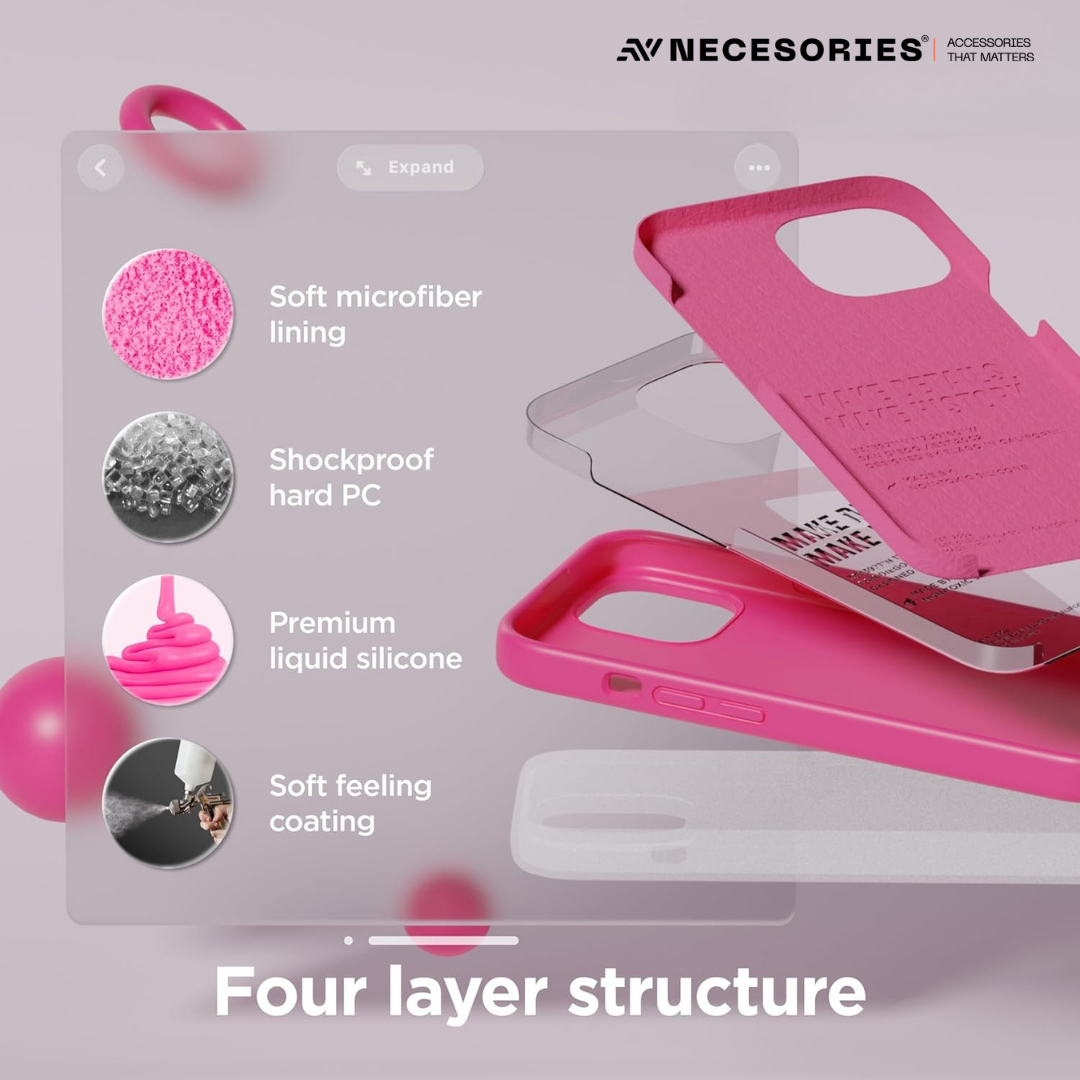 Liquid Silicone iPhone 15 Series Case