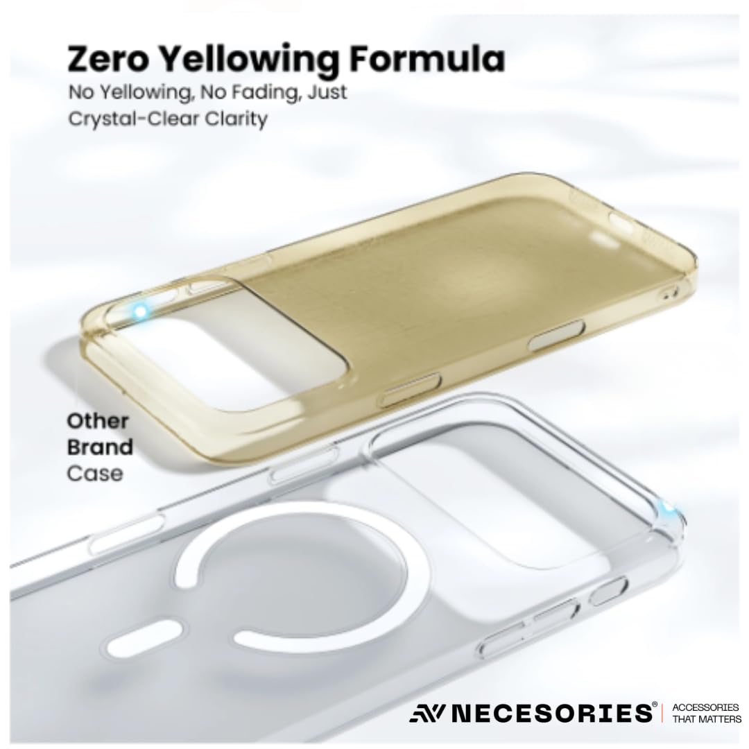 Anti Yellow Clear Transparent Case for iPhone