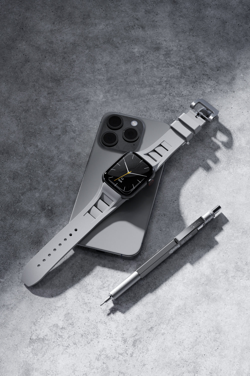 FKM Rubber Strap For Apple Iwatch