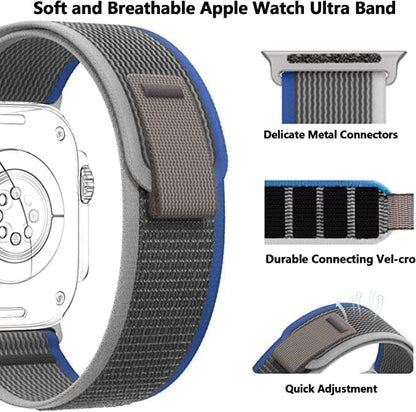 Nylon Weave  Pull Tab Iwatch Strap