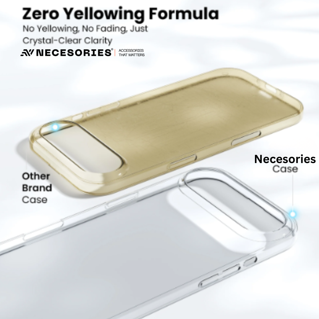 Anti Yellow Clear Transparent Case for iPhone