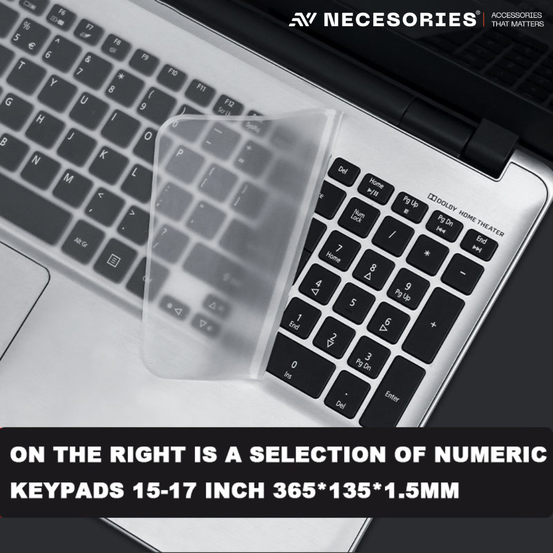 Keyguard for Laptop Keyboard 12-14 & 15-17  inch (Pack of 2)