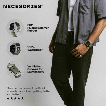 Necesories RockyPoint Silicone Iwatch Strap