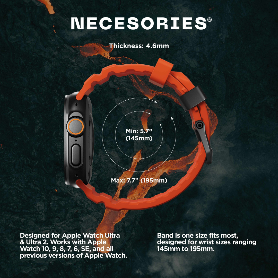 Necesories RockyPoint Silicone Iwatch Strap