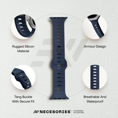 Sport Silicon Rugged Armour Strap