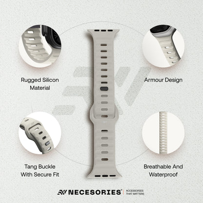 Sport Silicon Rugged Armour Strap