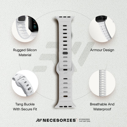 Sport Silicon Rugged Armour Strap