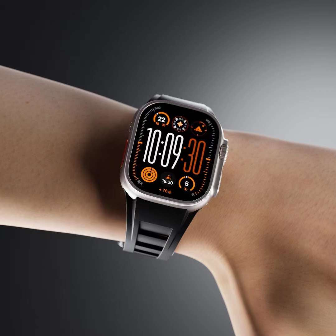 FKM Rubber Strap For Apple Iwatch