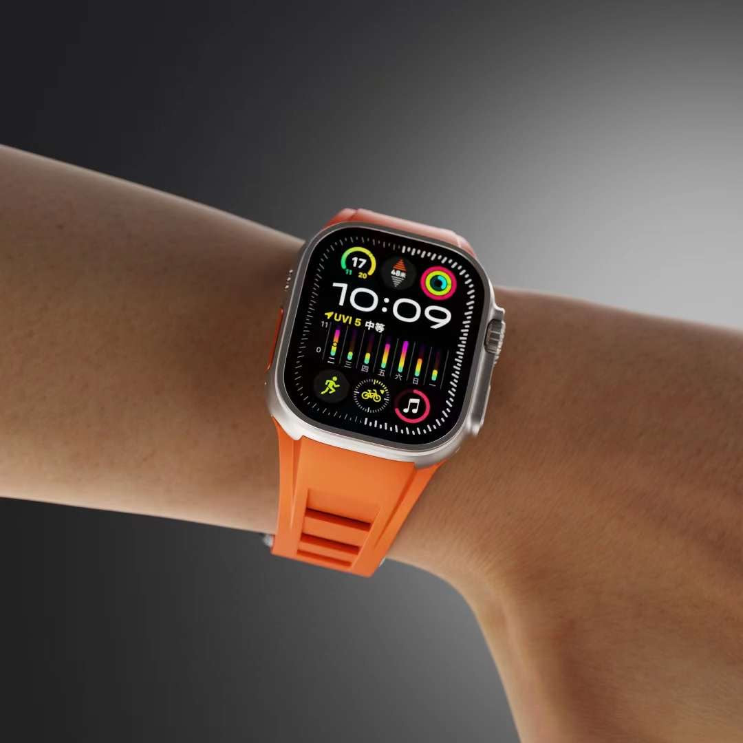 FKM Rubber Strap For Apple Iwatch