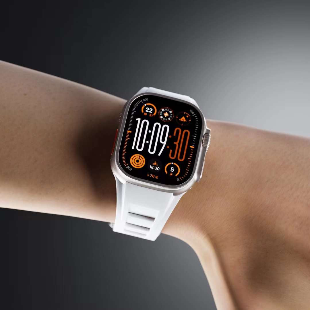 FKM Rubber Strap For Apple Iwatch