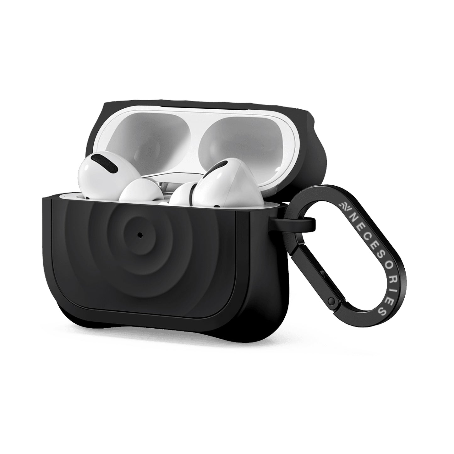 Silicone Ripple Airpods Pro Case with Ring Non Slip Coating Inside