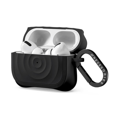 Silicone Ripple Airpods Pro Case with Ring Non Slip Coating Inside