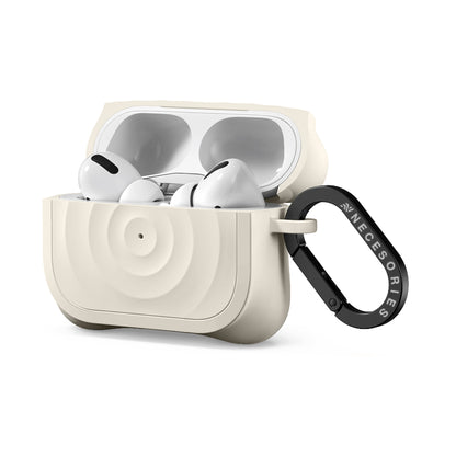 Silicone Ripple Airpods Pro Case with Ring Non Slip Coating Inside