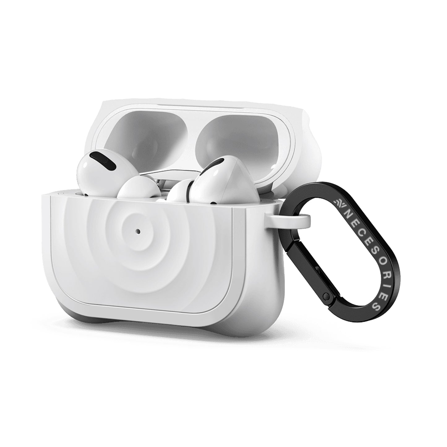 Silicone Ripple Airpods Pro Case with Ring Non Slip Coating Inside