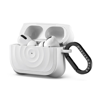 Silicone Ripple Airpods Pro Case with Ring Non Slip Coating Inside