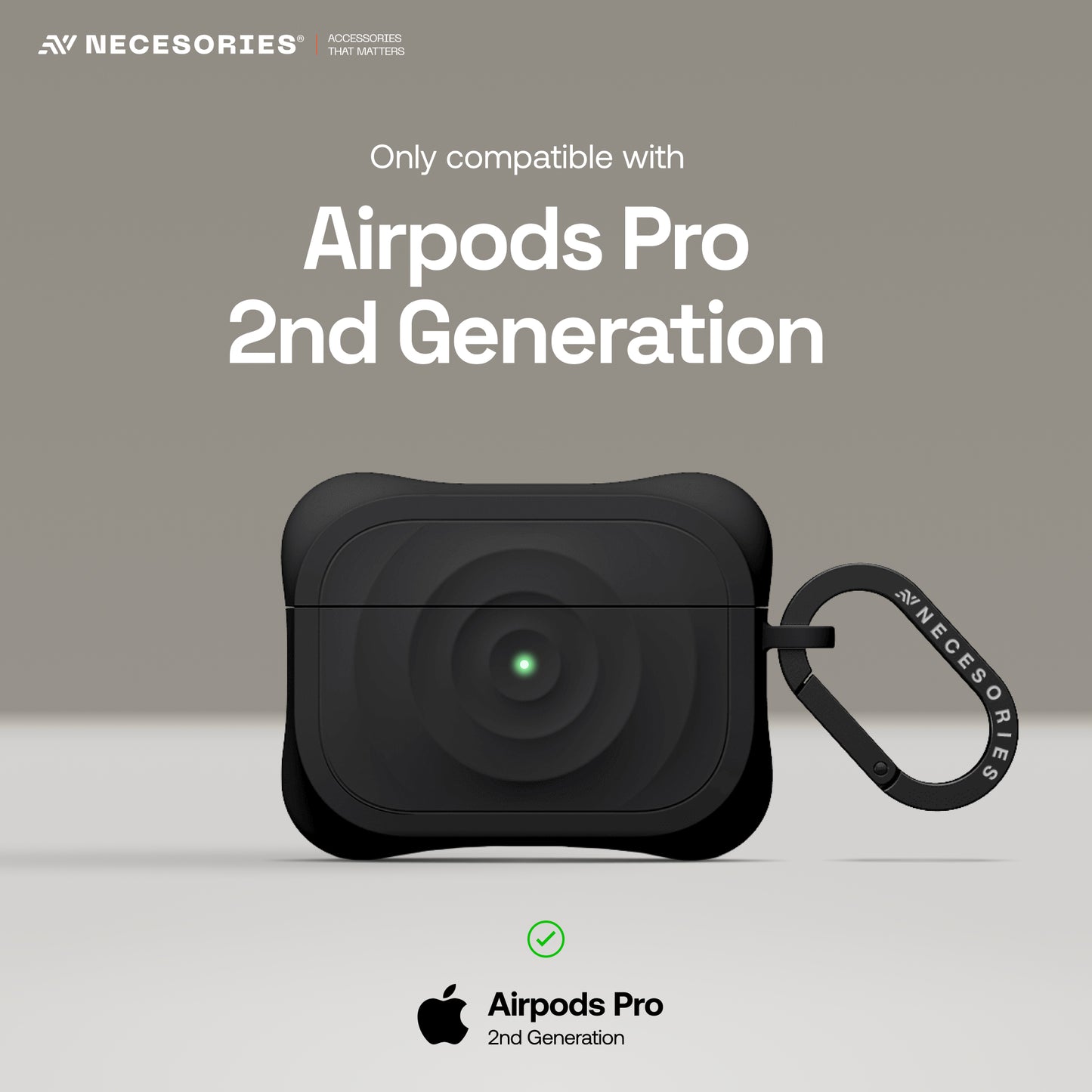 Silicone Ripple Airpods Pro Case with Ring Non Slip Coating Inside