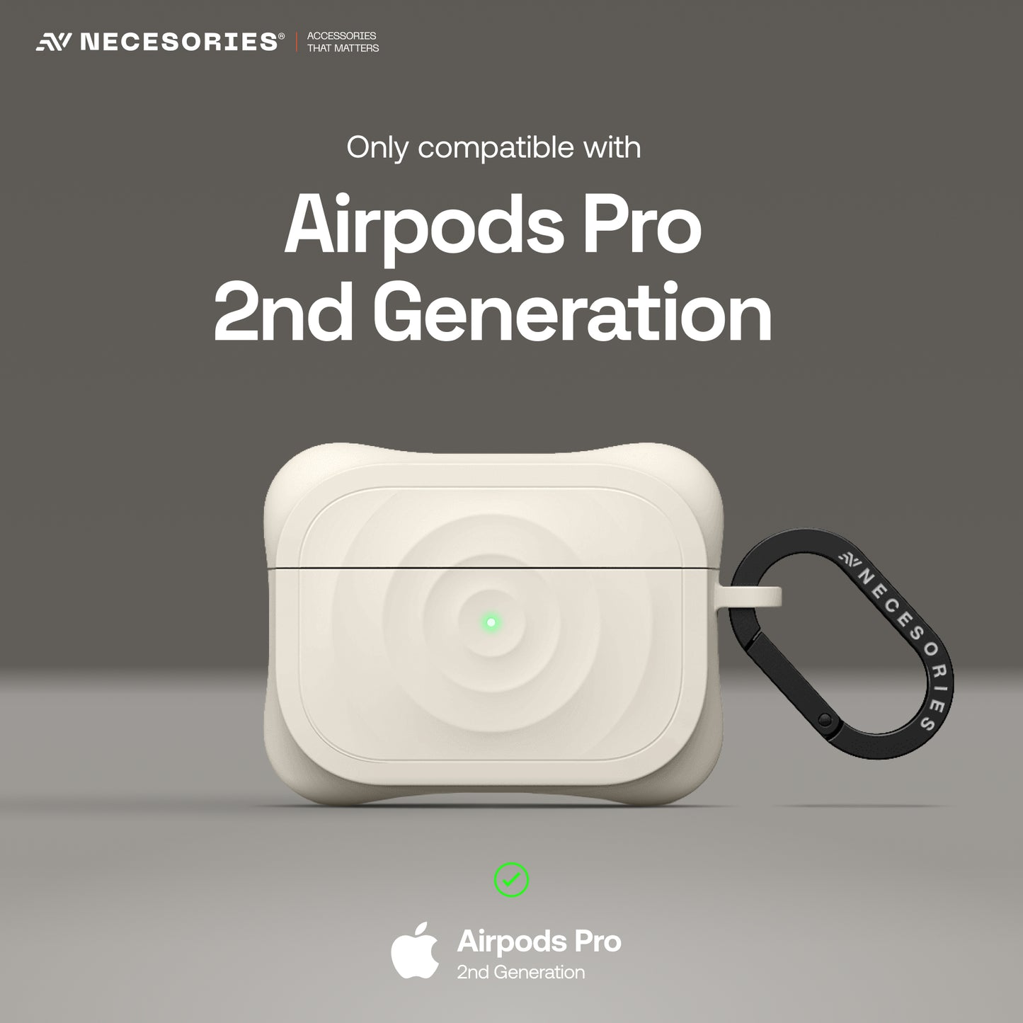 Silicone Ripple Airpods Pro Case with Ring Non Slip Coating Inside