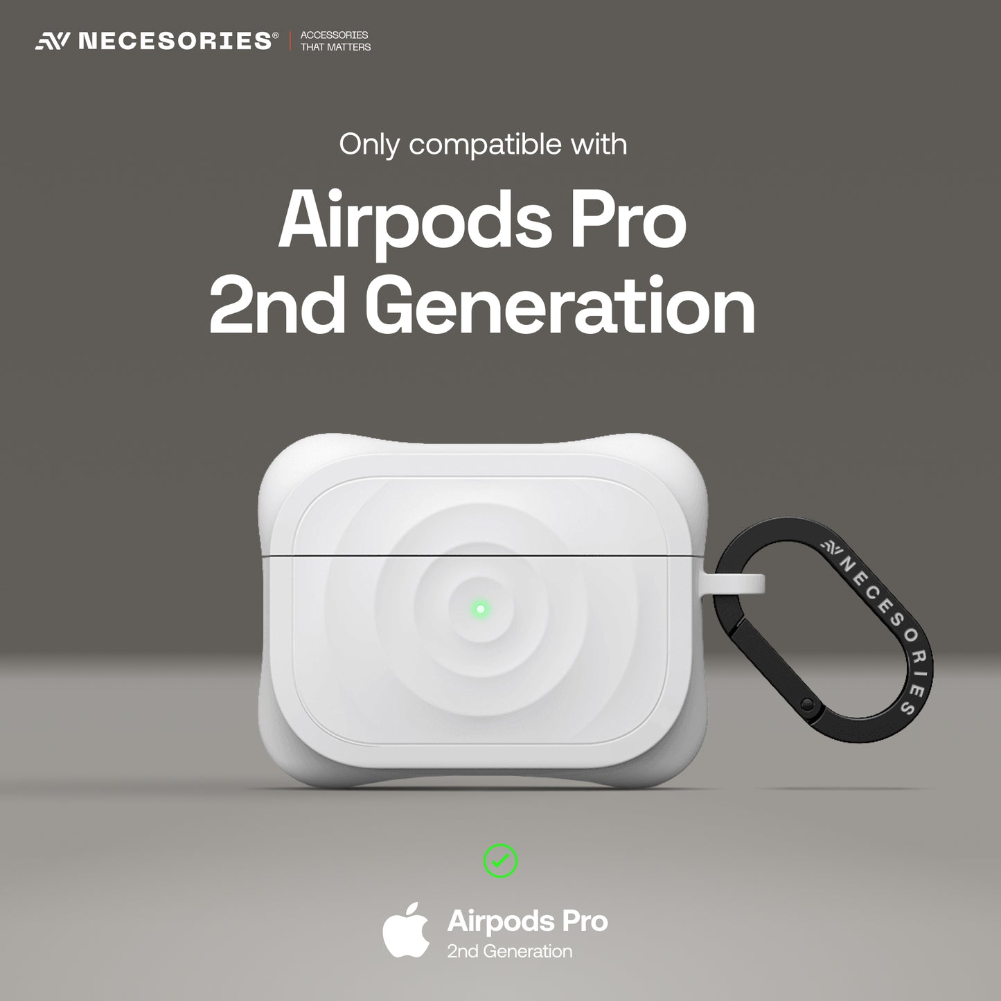 Silicone Ripple Airpods Pro Case with Ring Non Slip Coating Inside