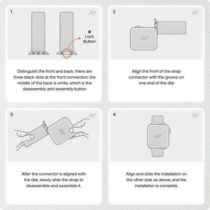 Silicon Magnet Folding Buckle Lock Strap