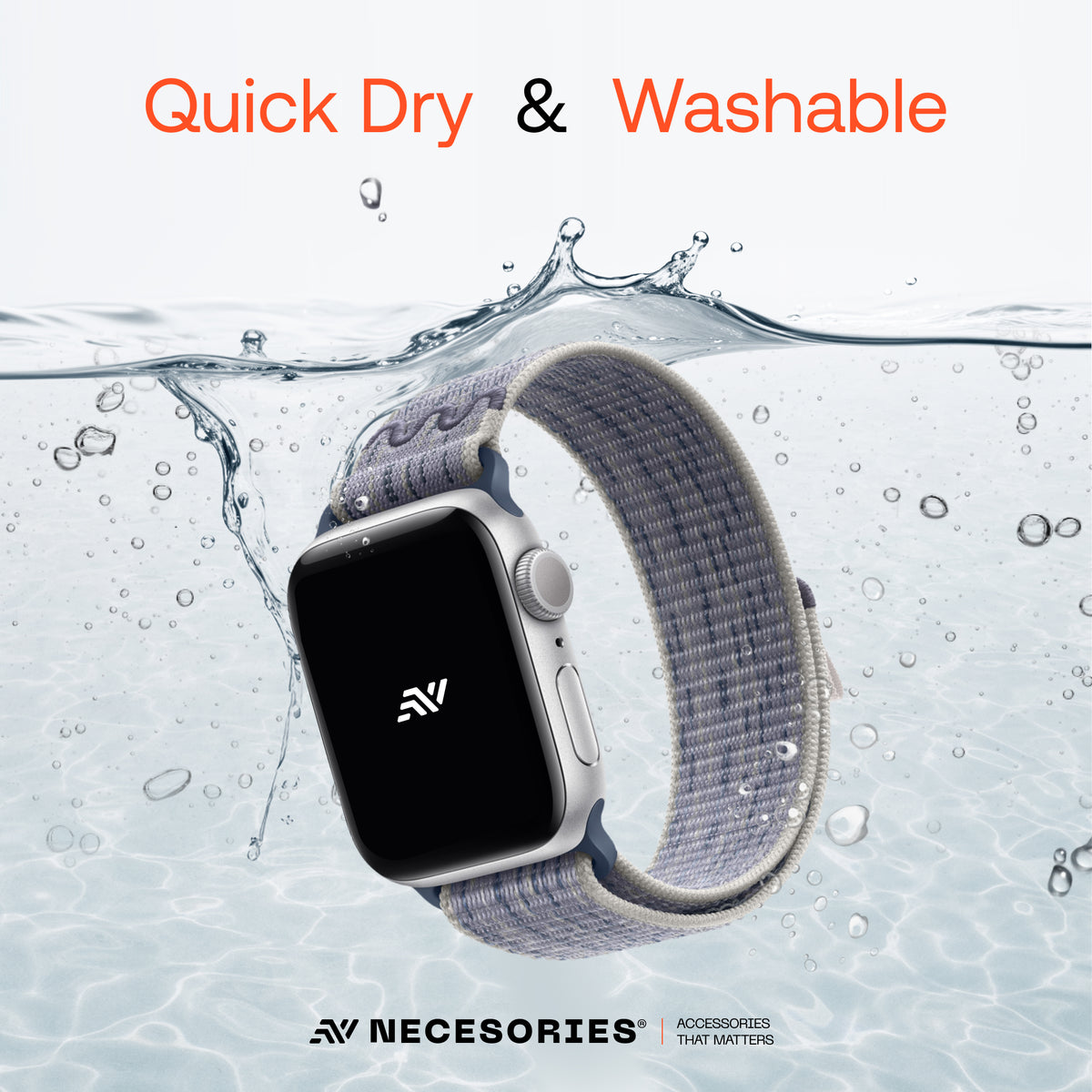 Apple Watch Velcro Sport Nylon Strap