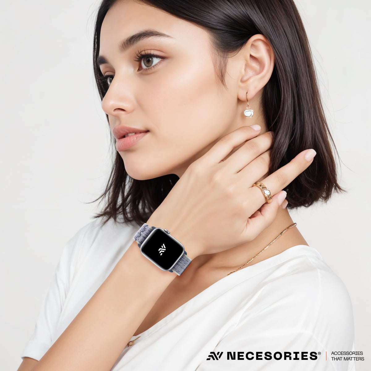 Apple Watch Velcro Sport Nylon Strap