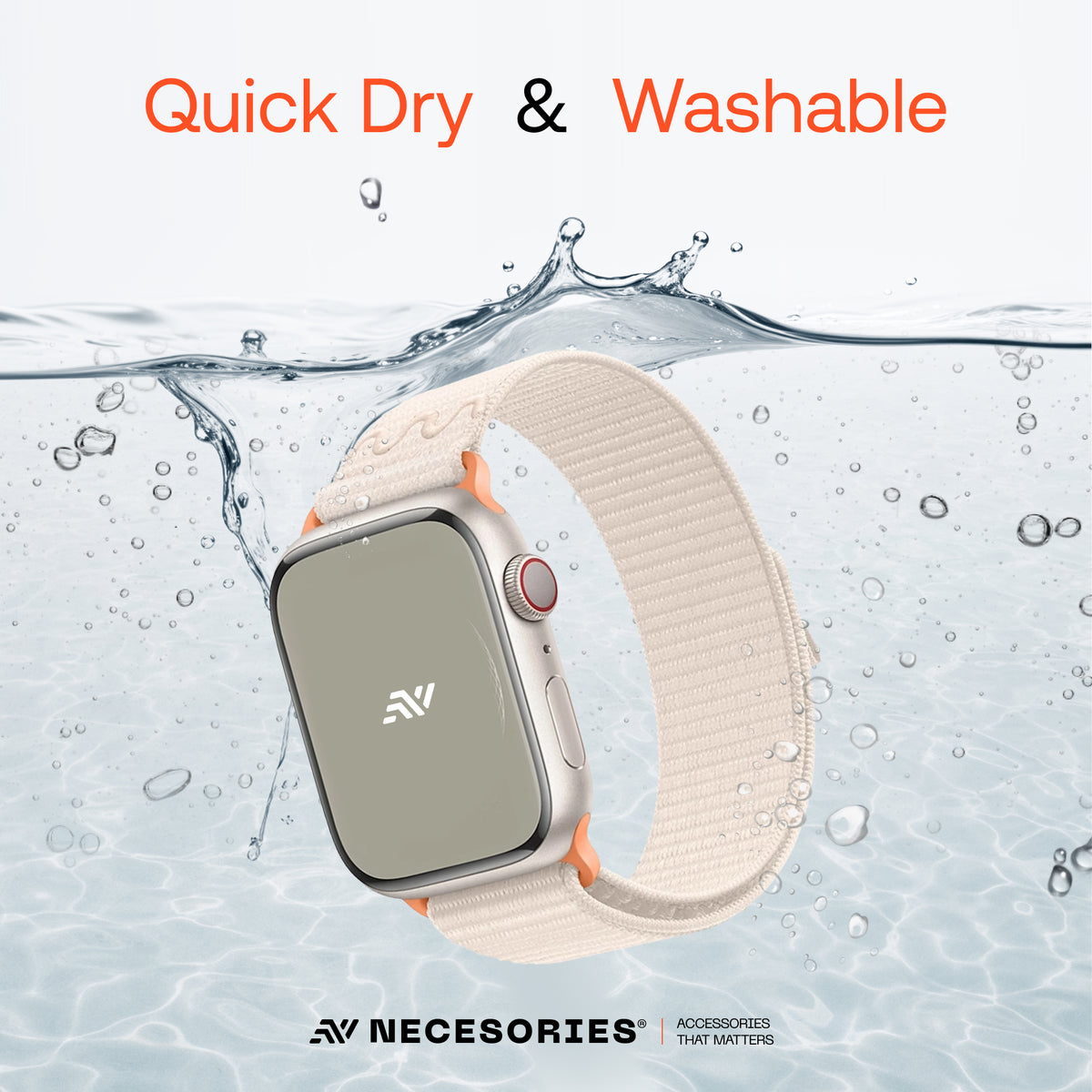 Apple Watch Velcro Sport Nylon Strap